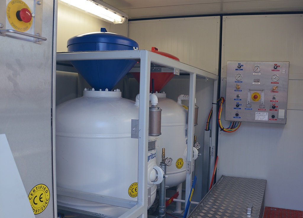 Equipos de chorreado submarino. Hasta 200 metros de profundidad | MPA